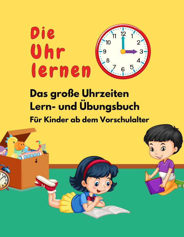 Buchcover Uhrzeit lernen